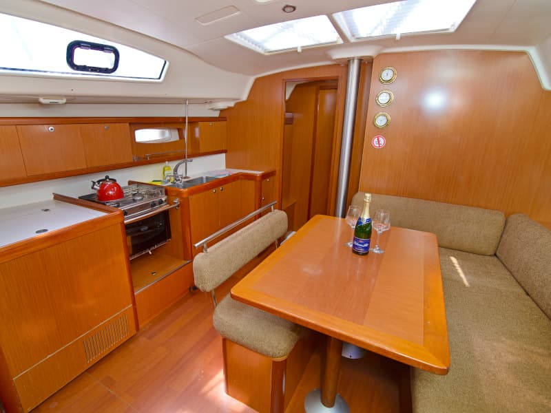Boat interior