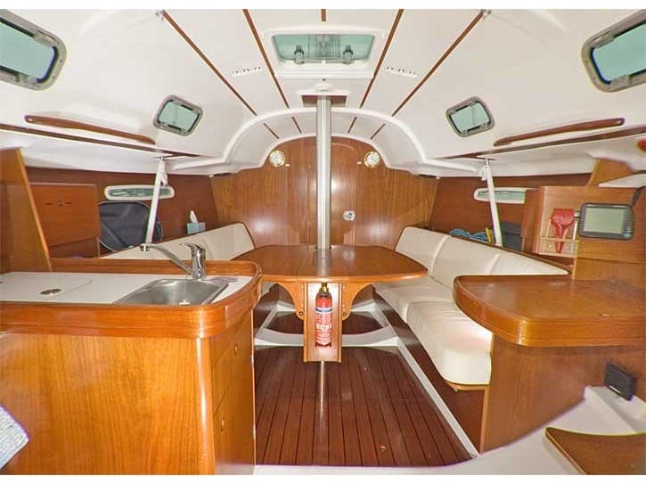 Boat interior