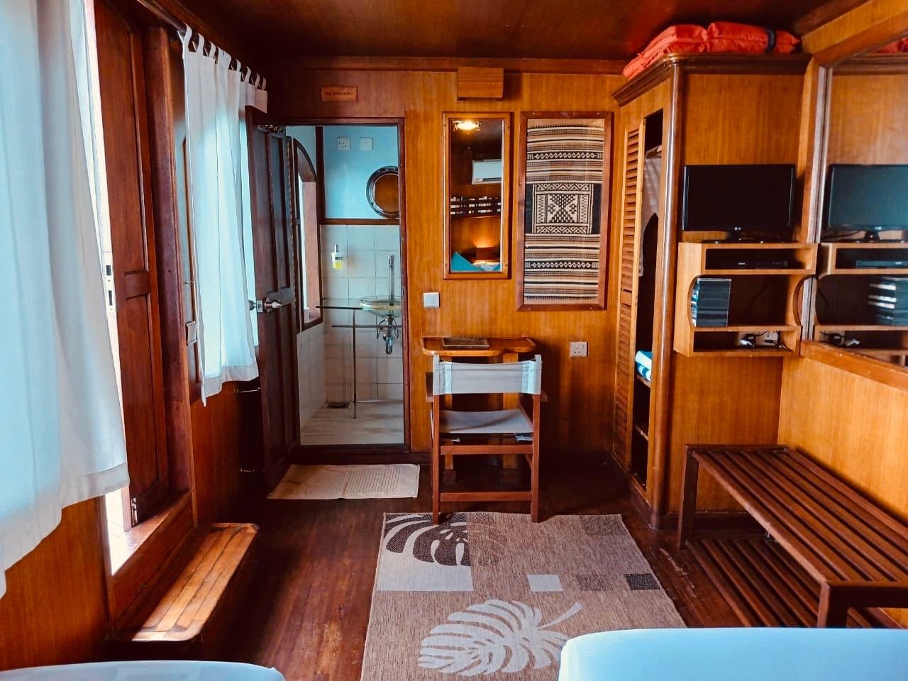 Boat interior