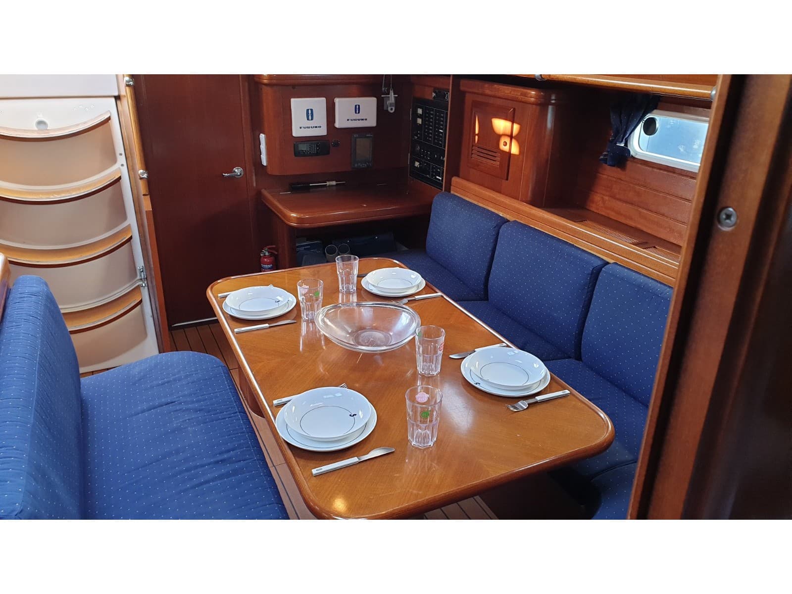 Boat interior