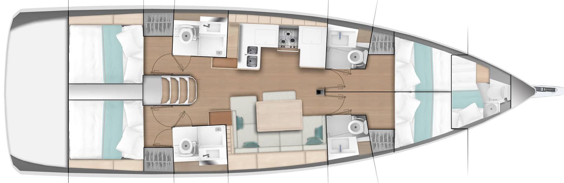 Sun Odyssey 490 - photo 7