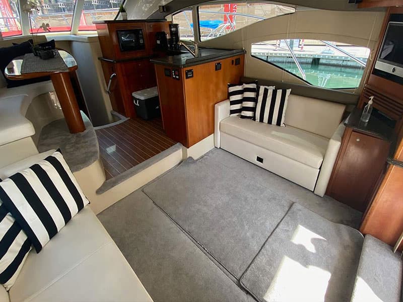 Boat interior
