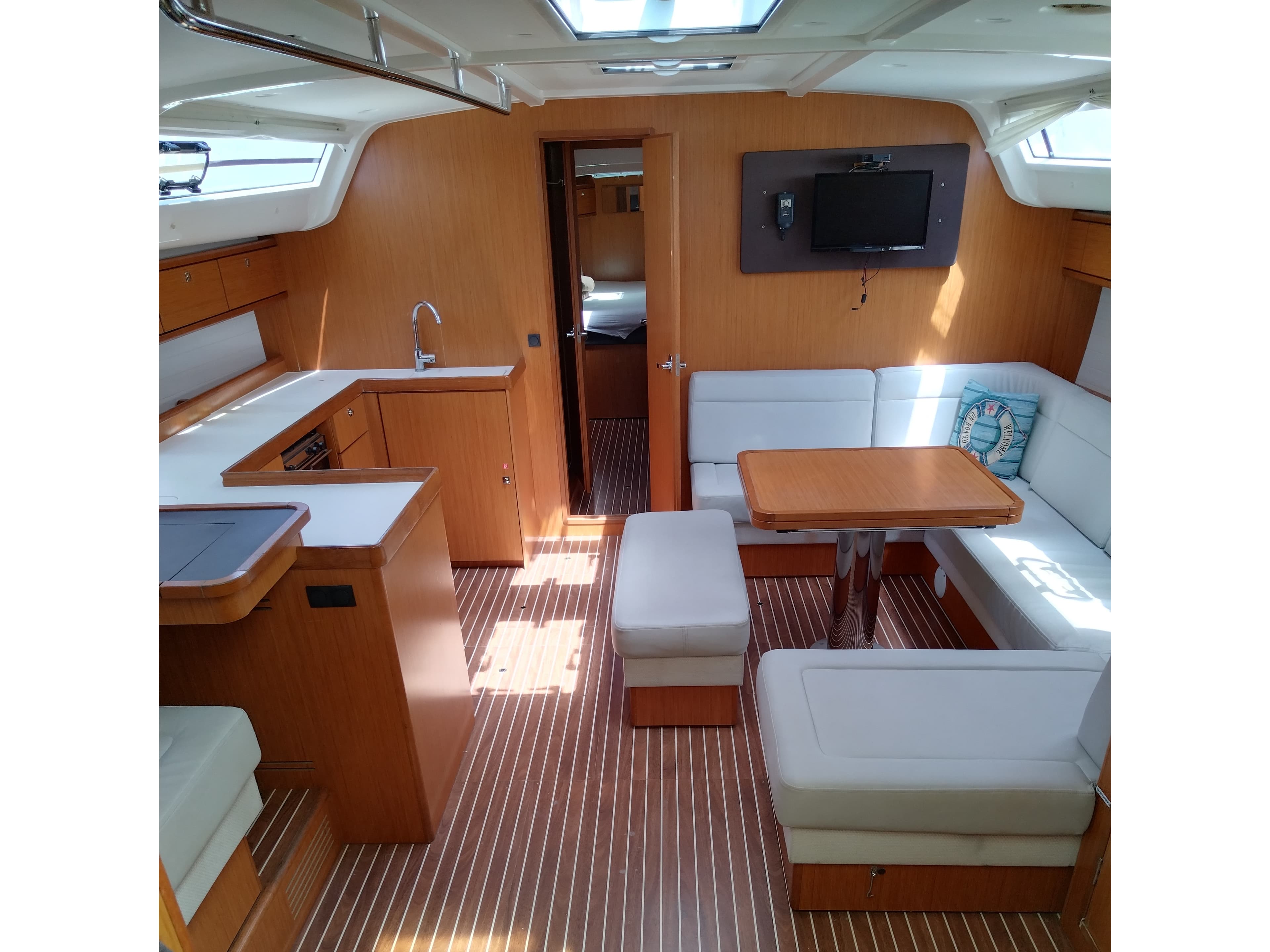 Boat interior