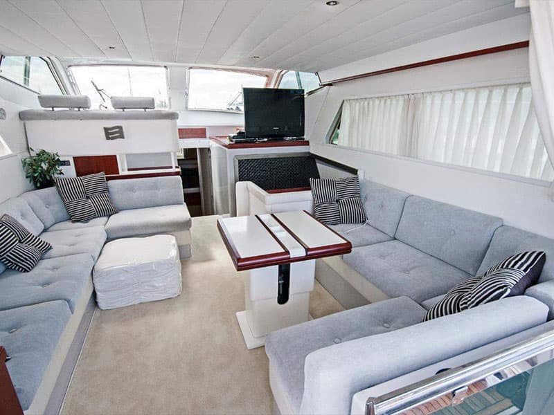 Boat interior