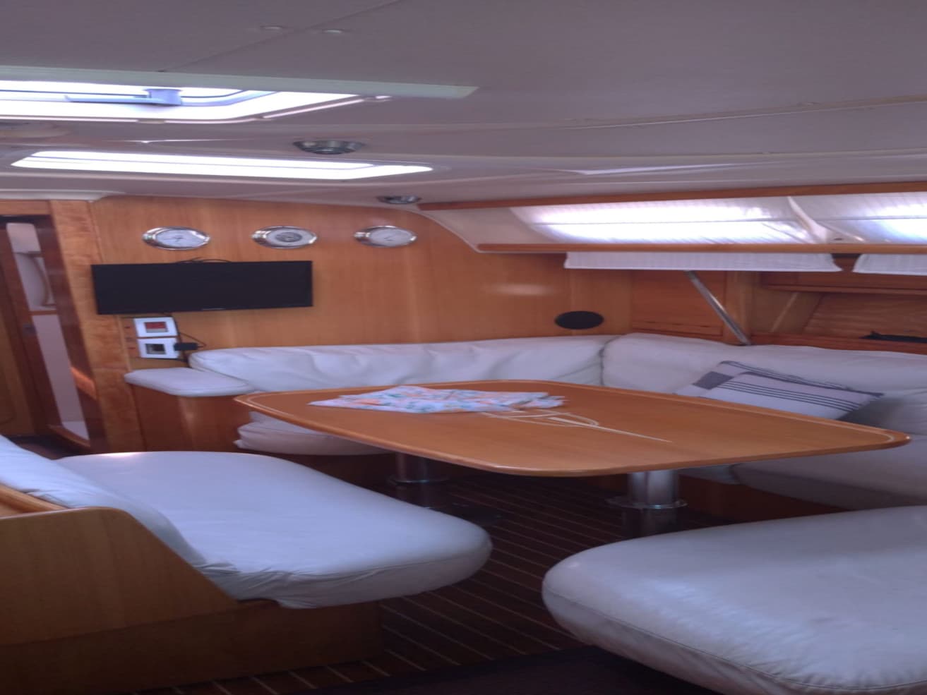 Boat interior