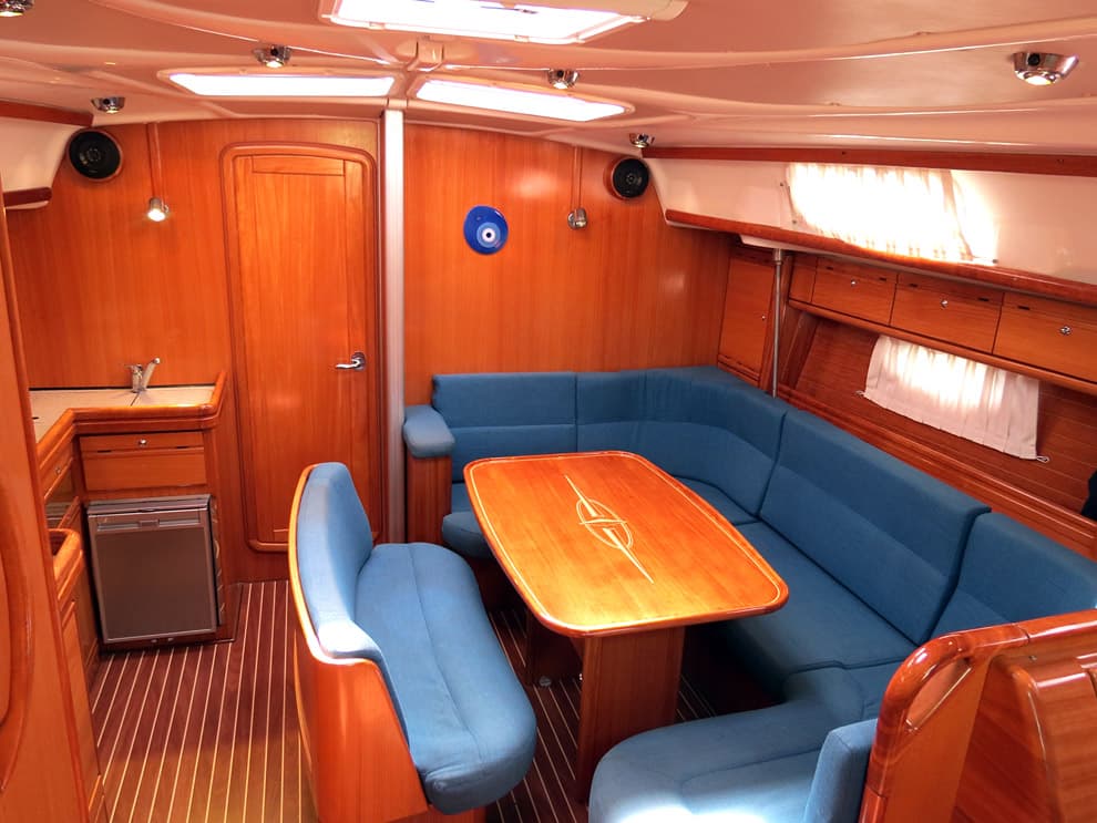 Boat interior