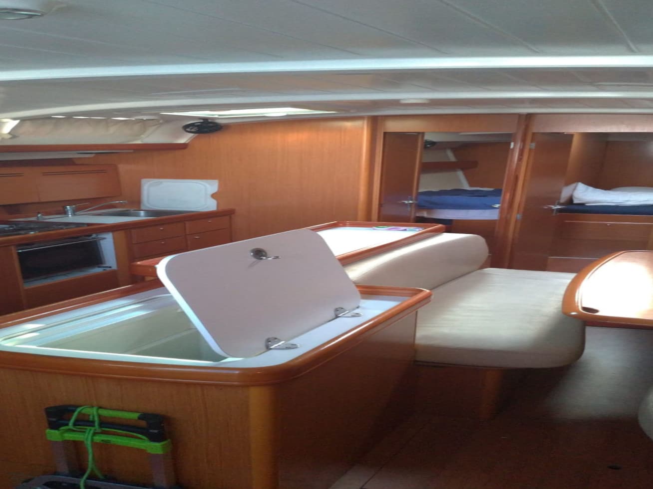 Boat interior