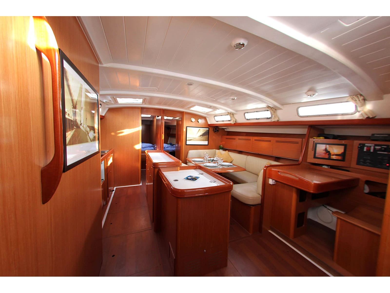 Boat interior