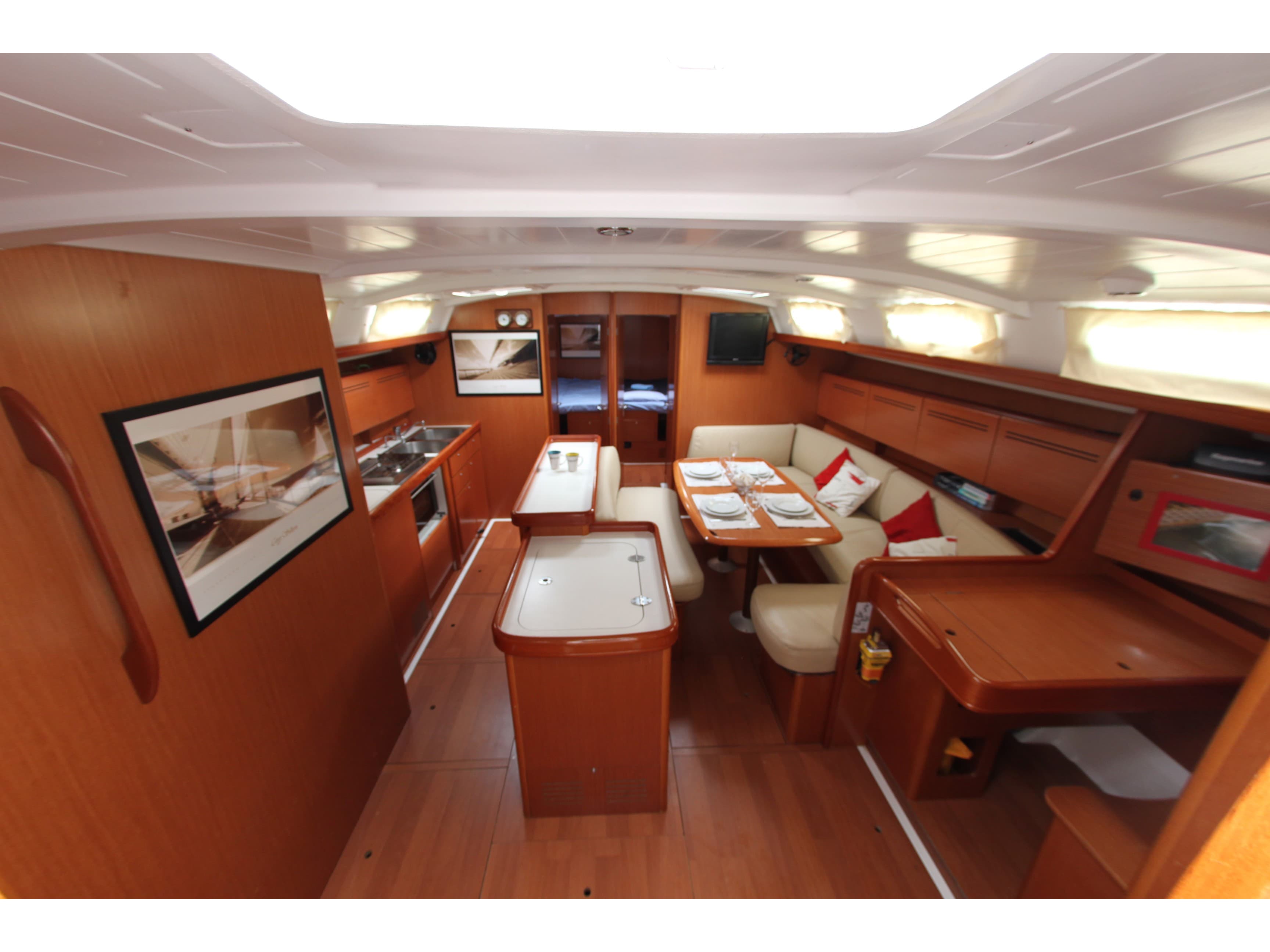 Boat interior