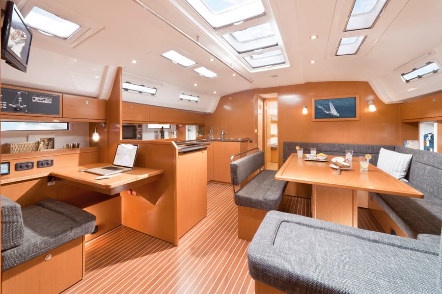 Boat interior