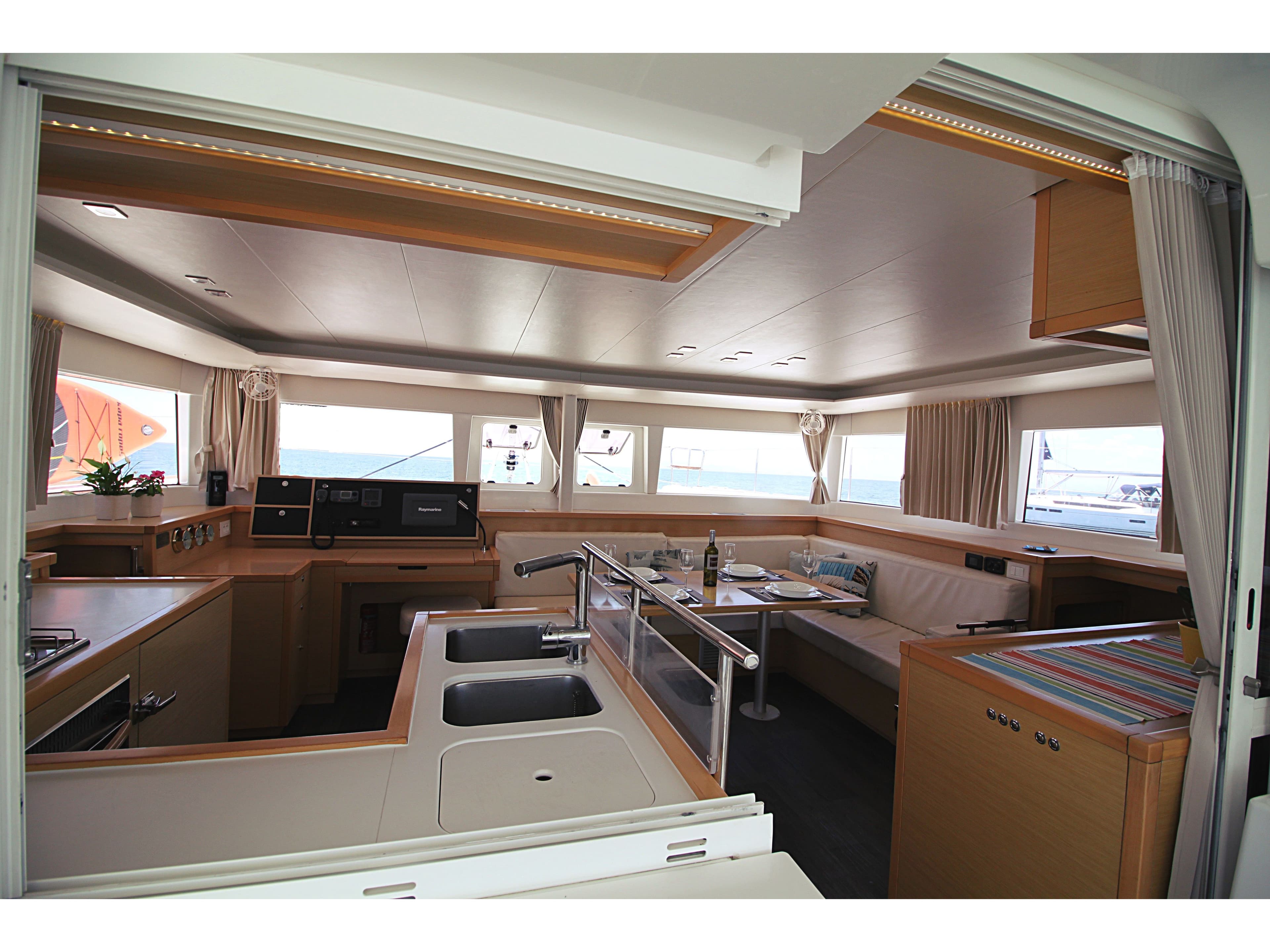 Boat interior