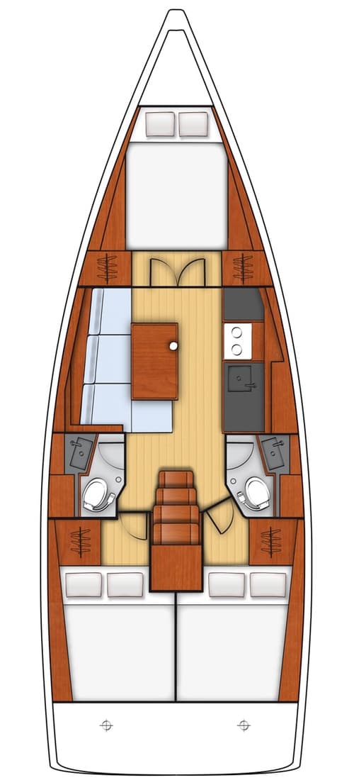 Oceanis 38.1 - photo 7