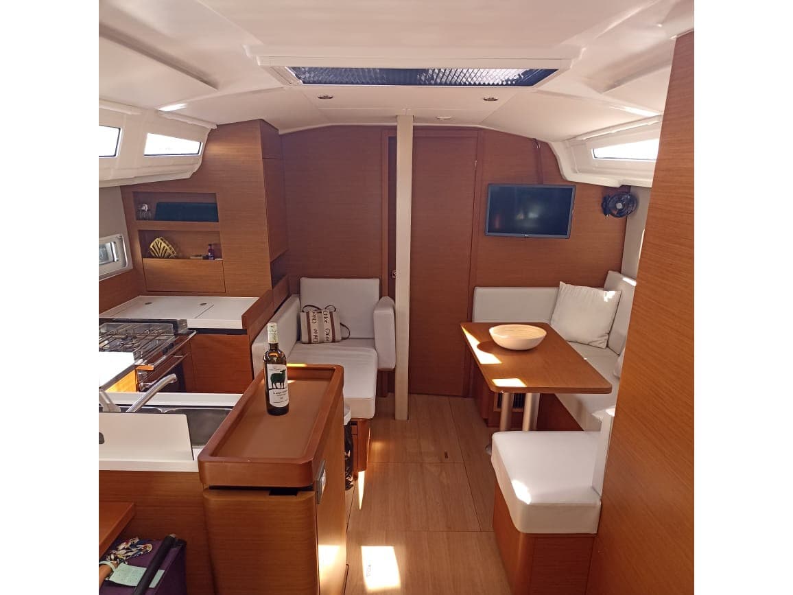 Boat interior