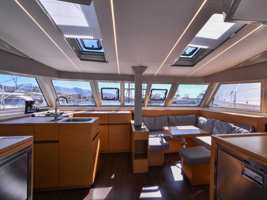 Boat interior