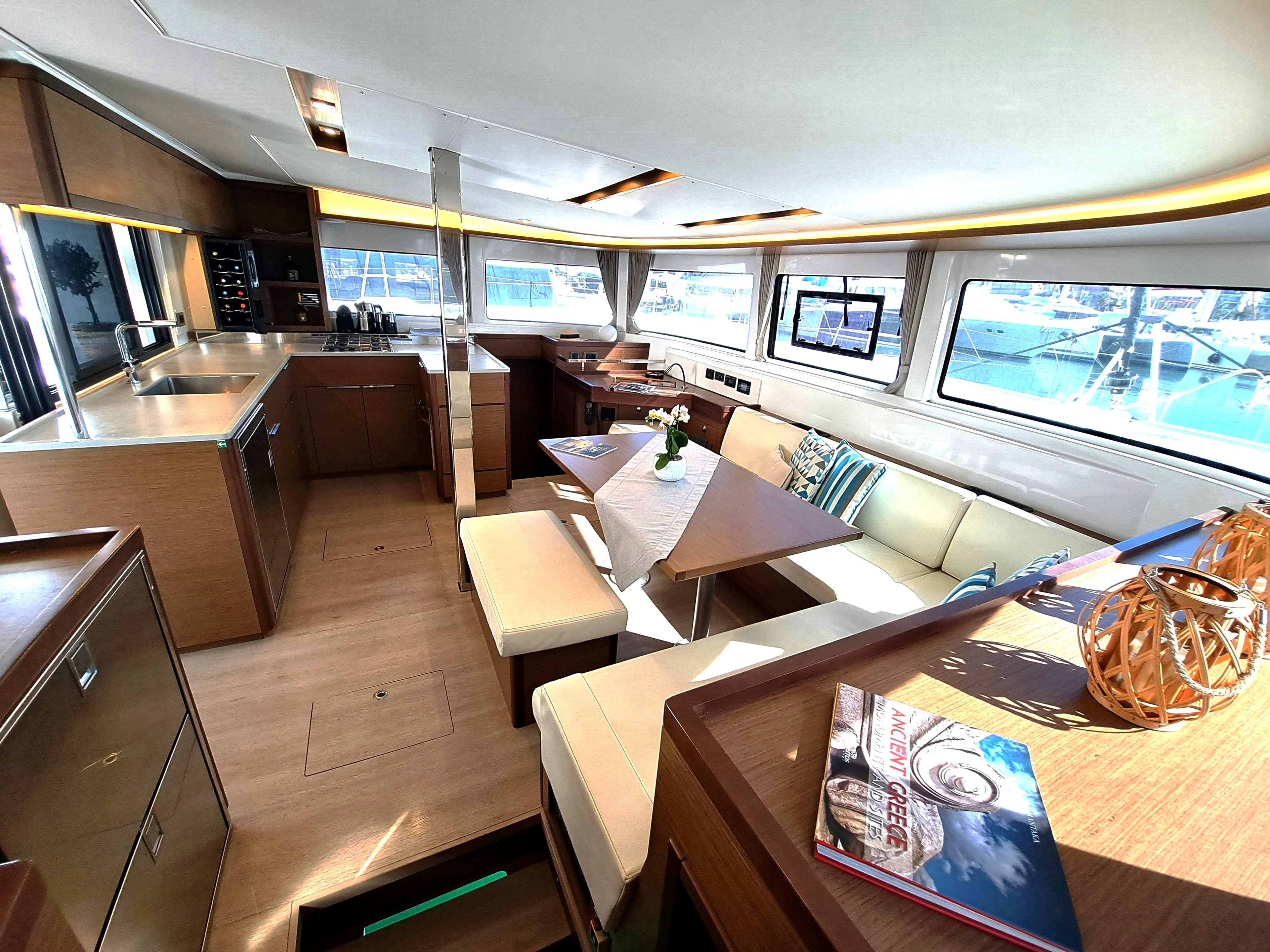 Boat interior