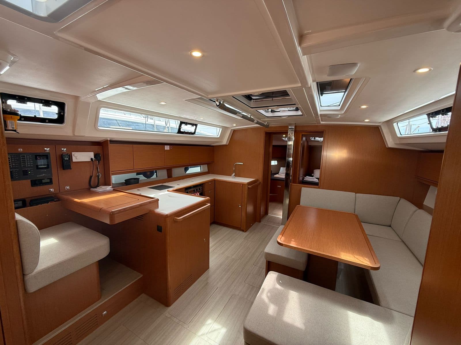 Boat interior