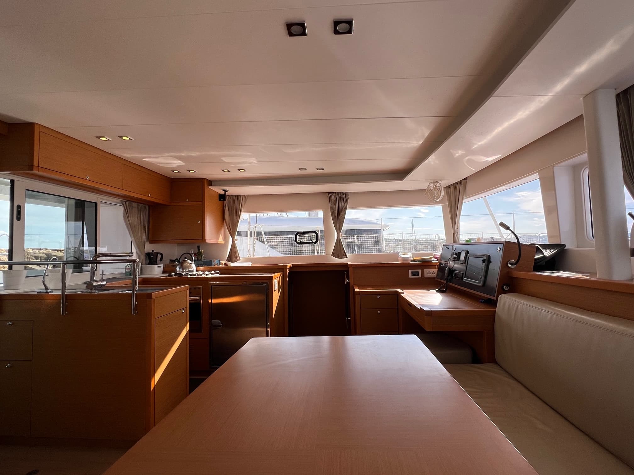 Boat interior