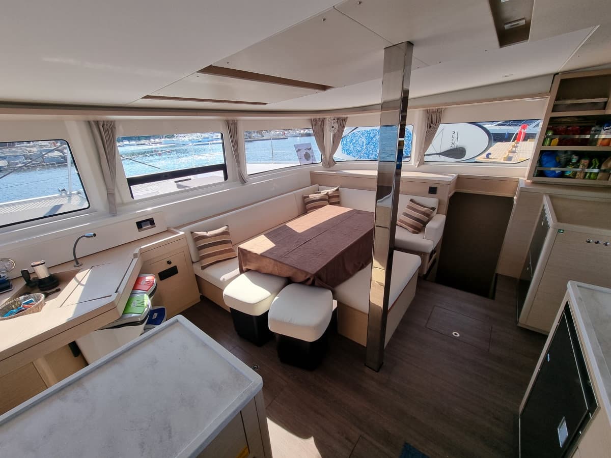 Boat interior