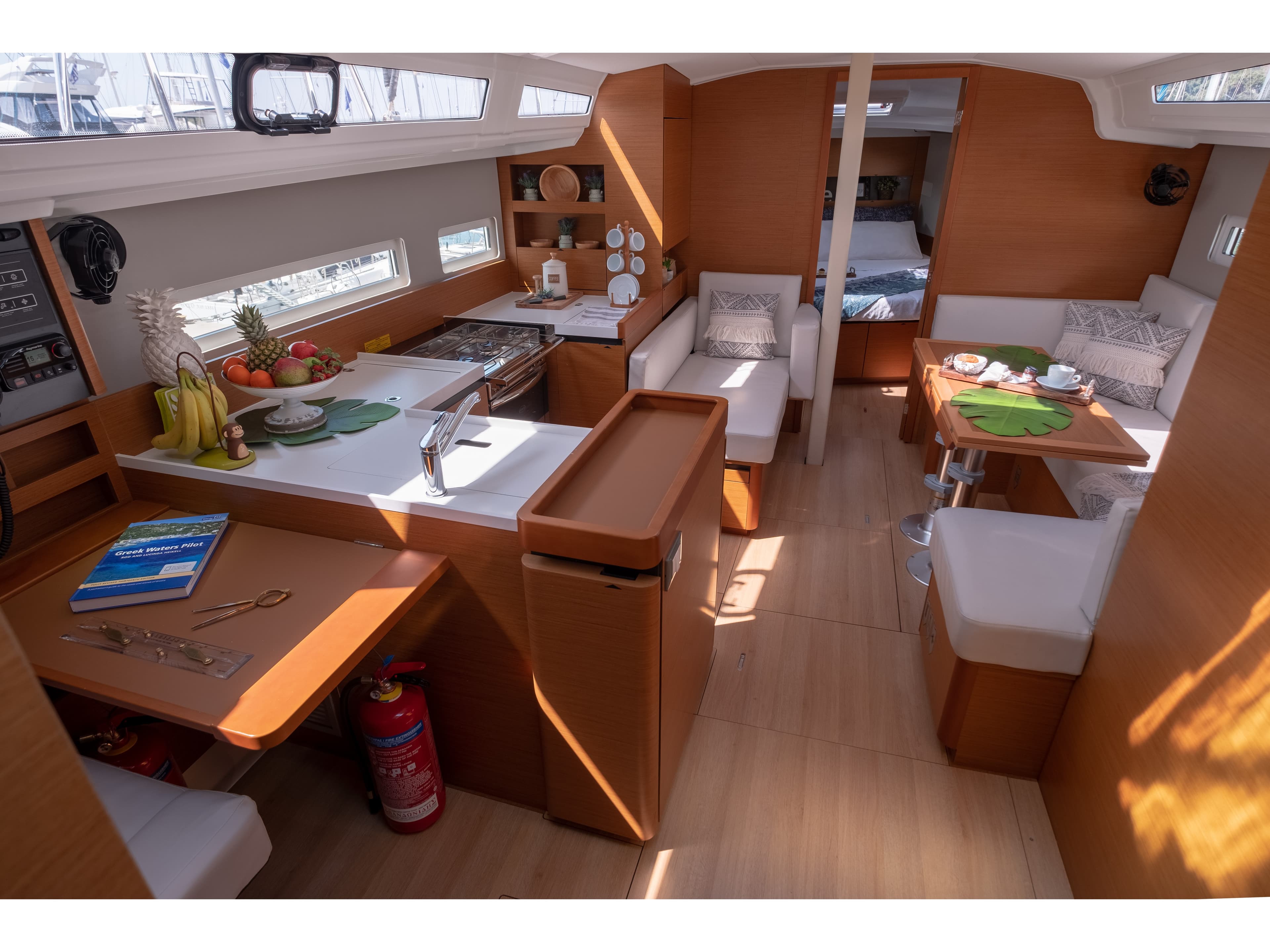 Boat interior
