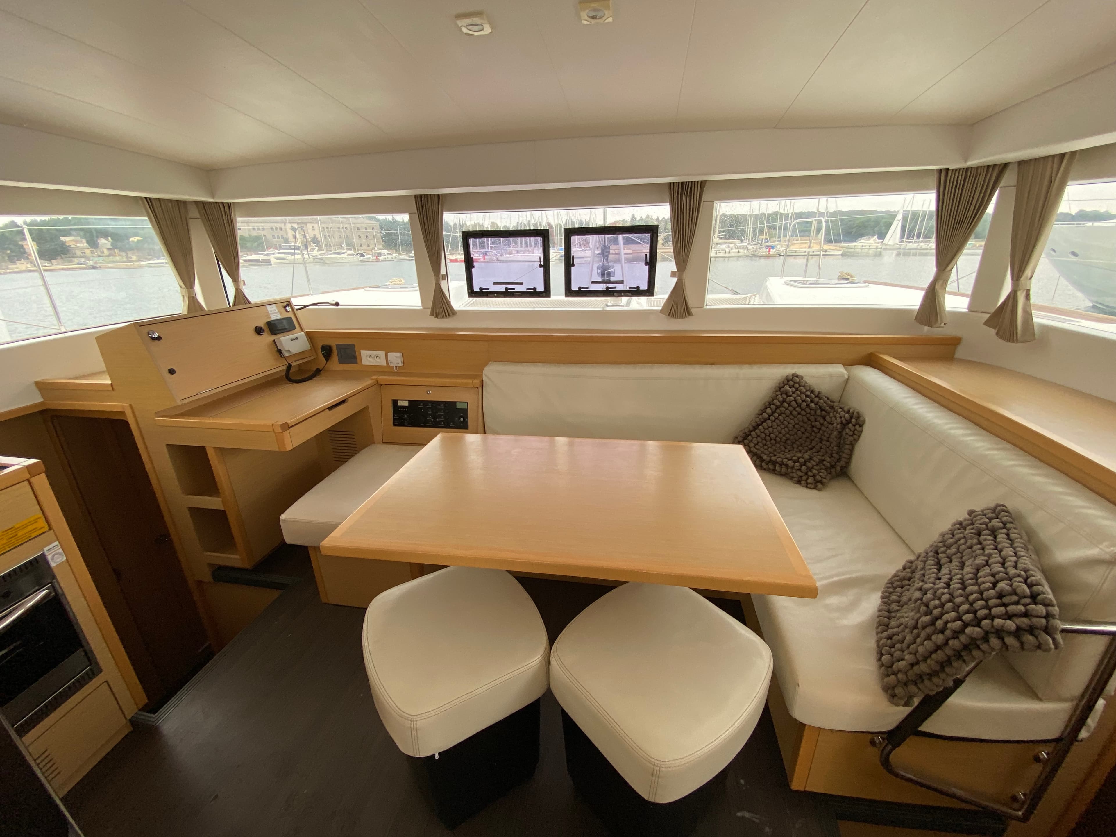 Boat interior