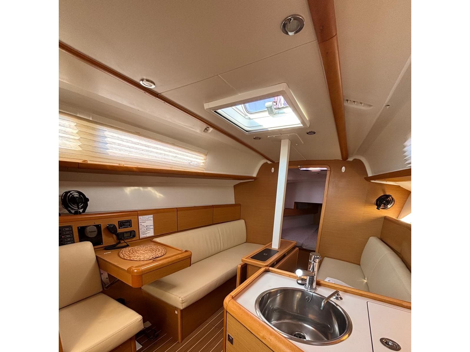 Boat interior