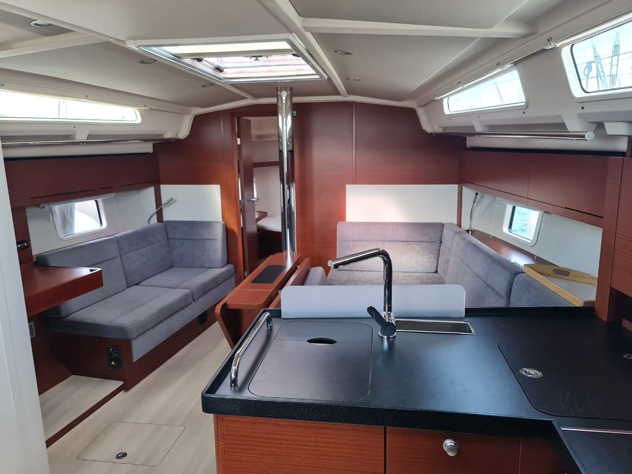 Boat interior
