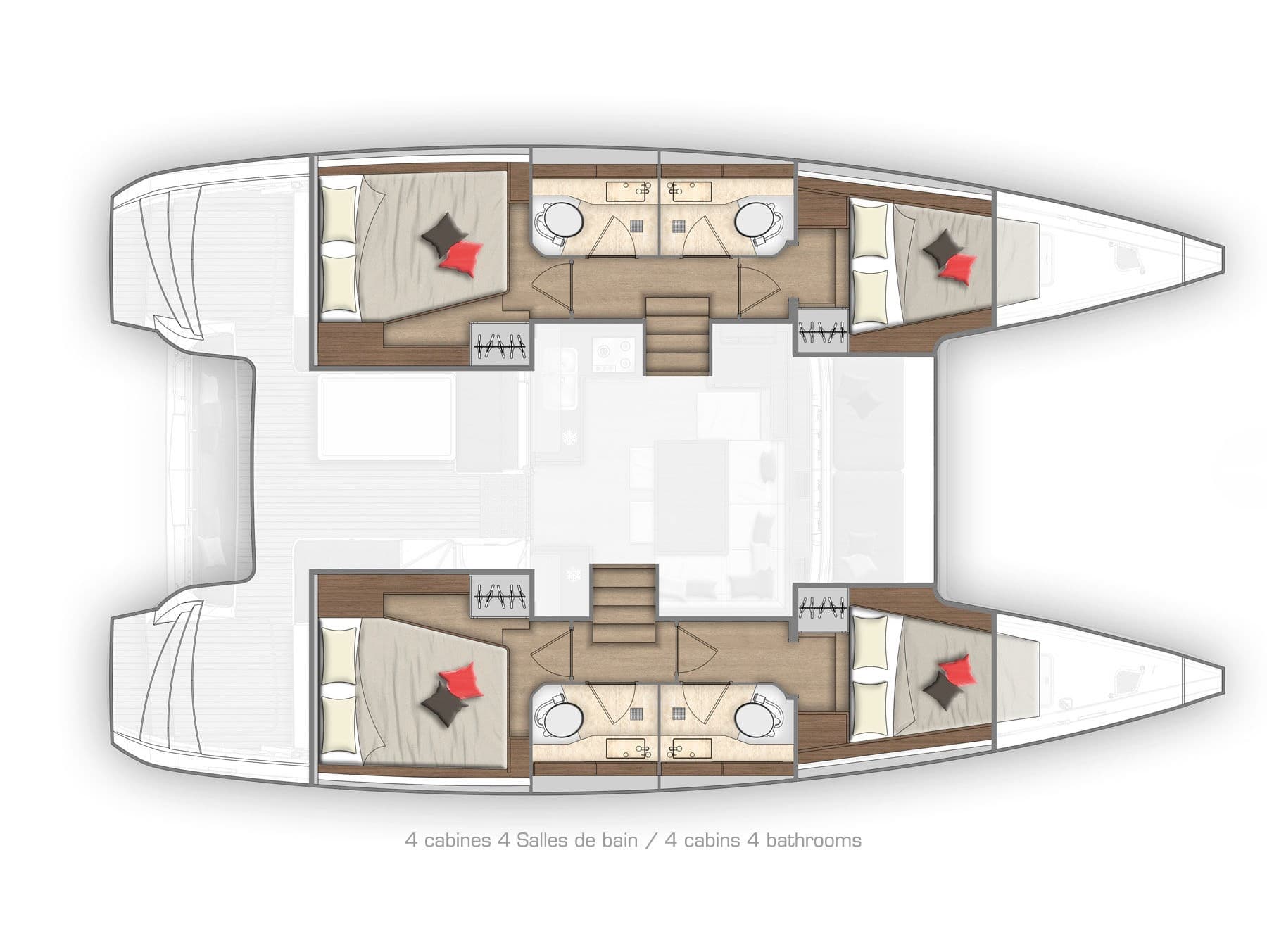 Boat interior