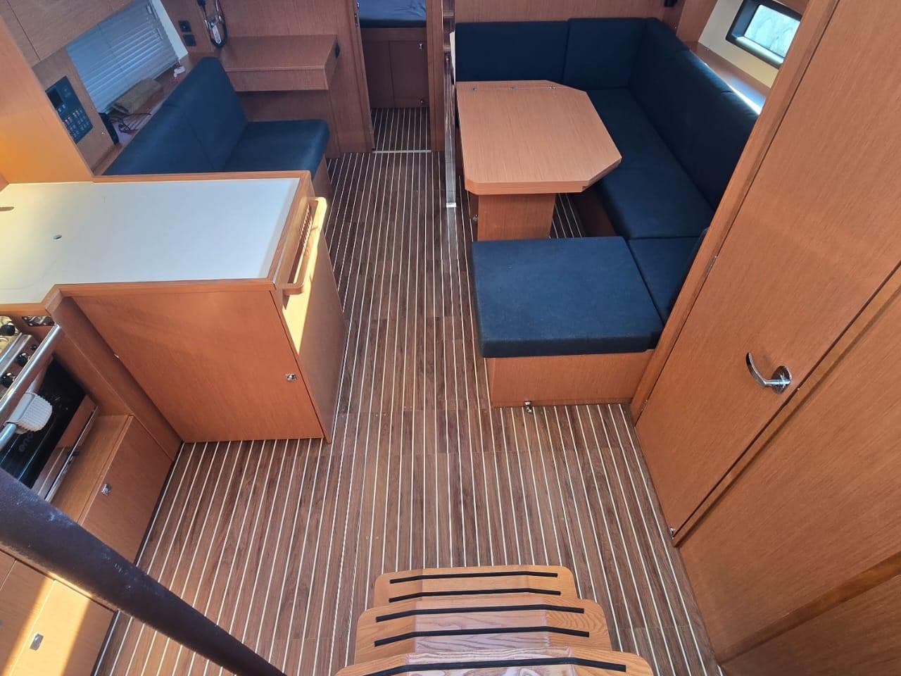 Boat interior