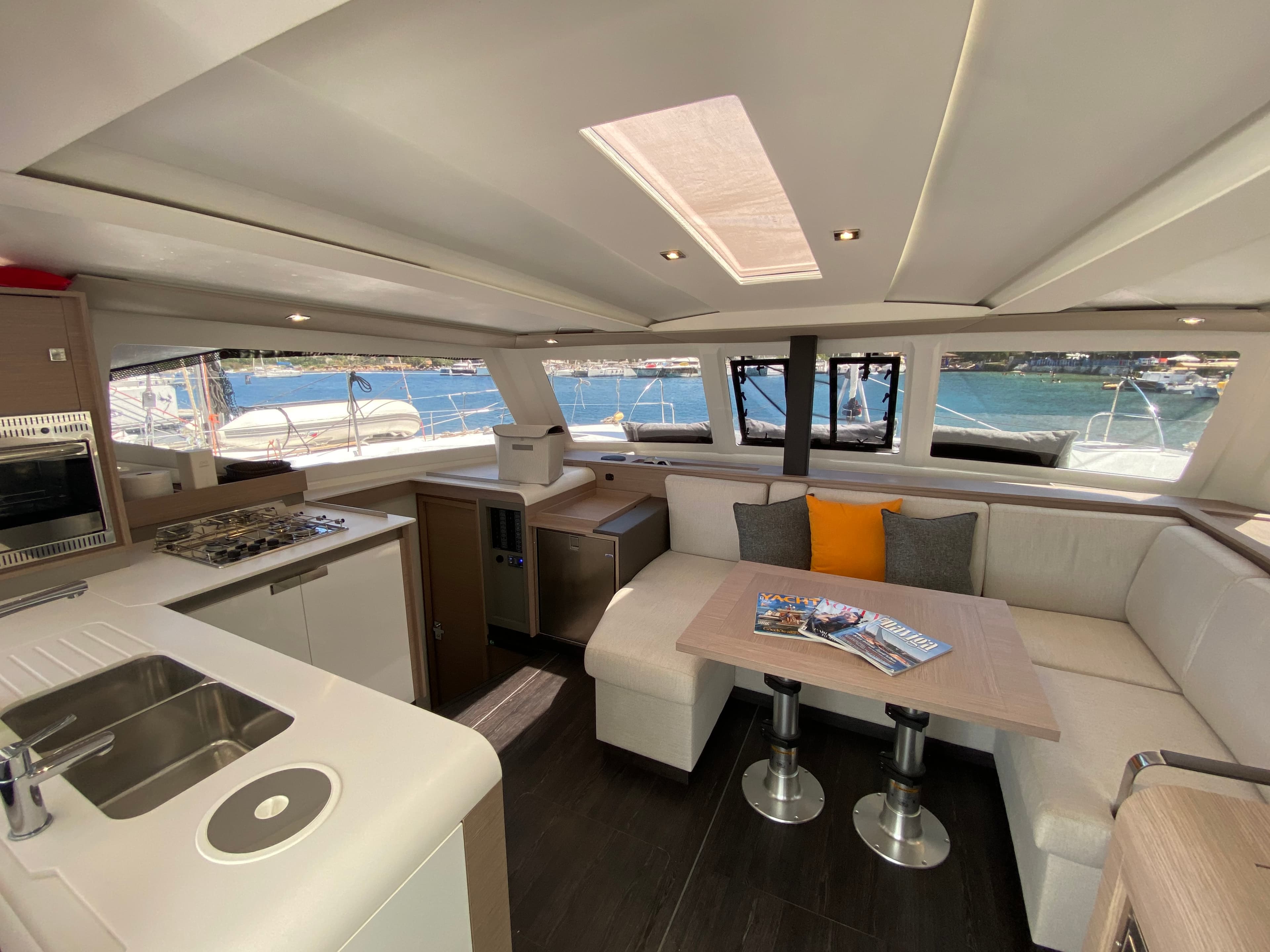 Boat interior