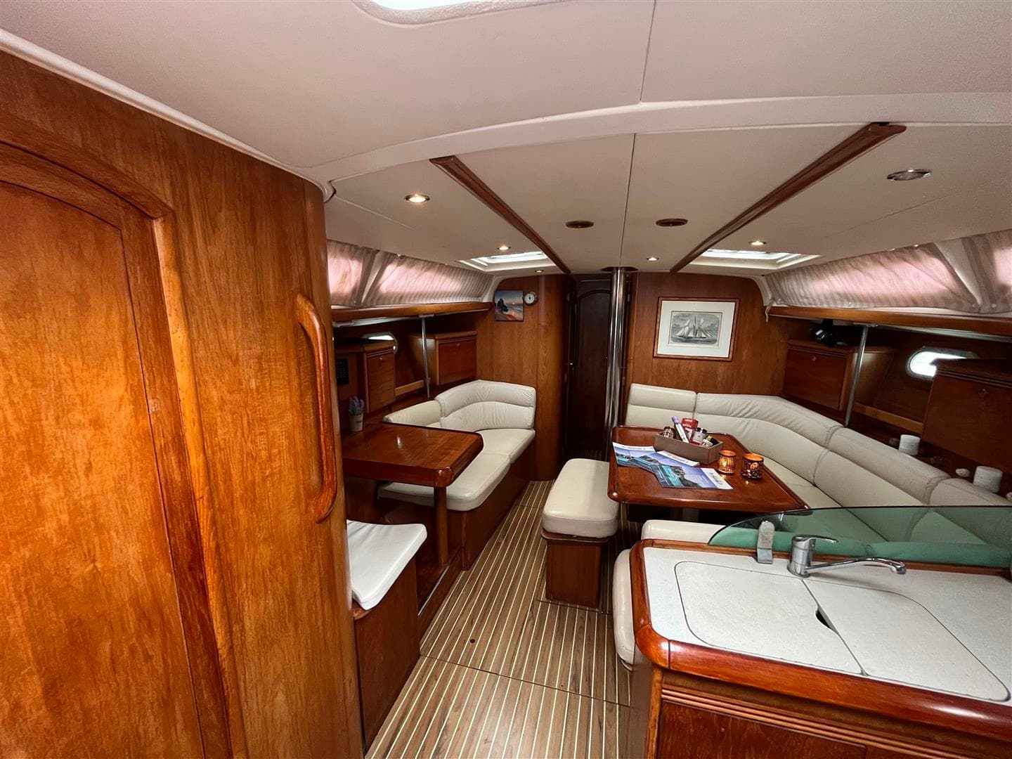 Boat interior