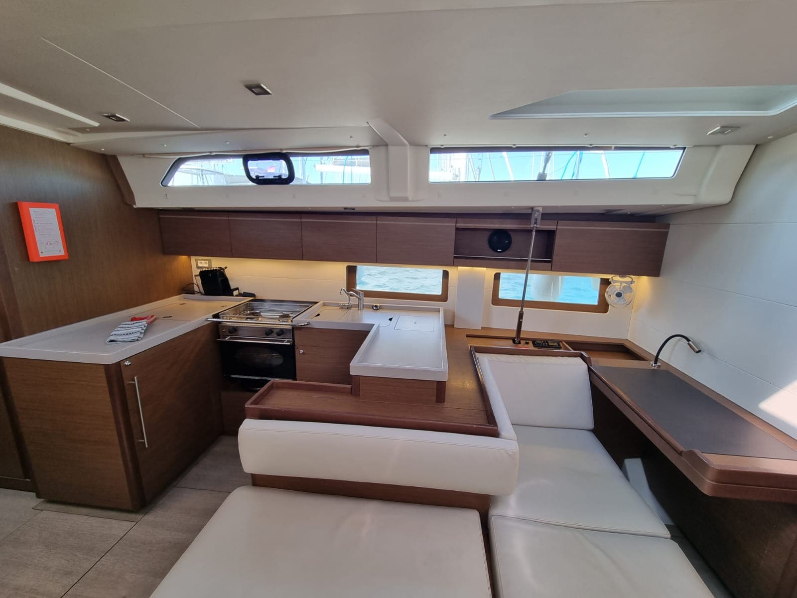 Boat interior