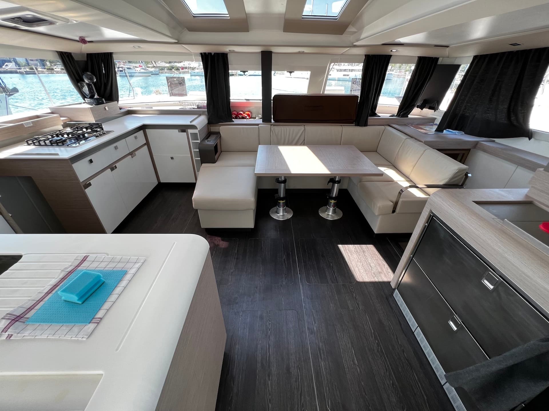 Boat interior