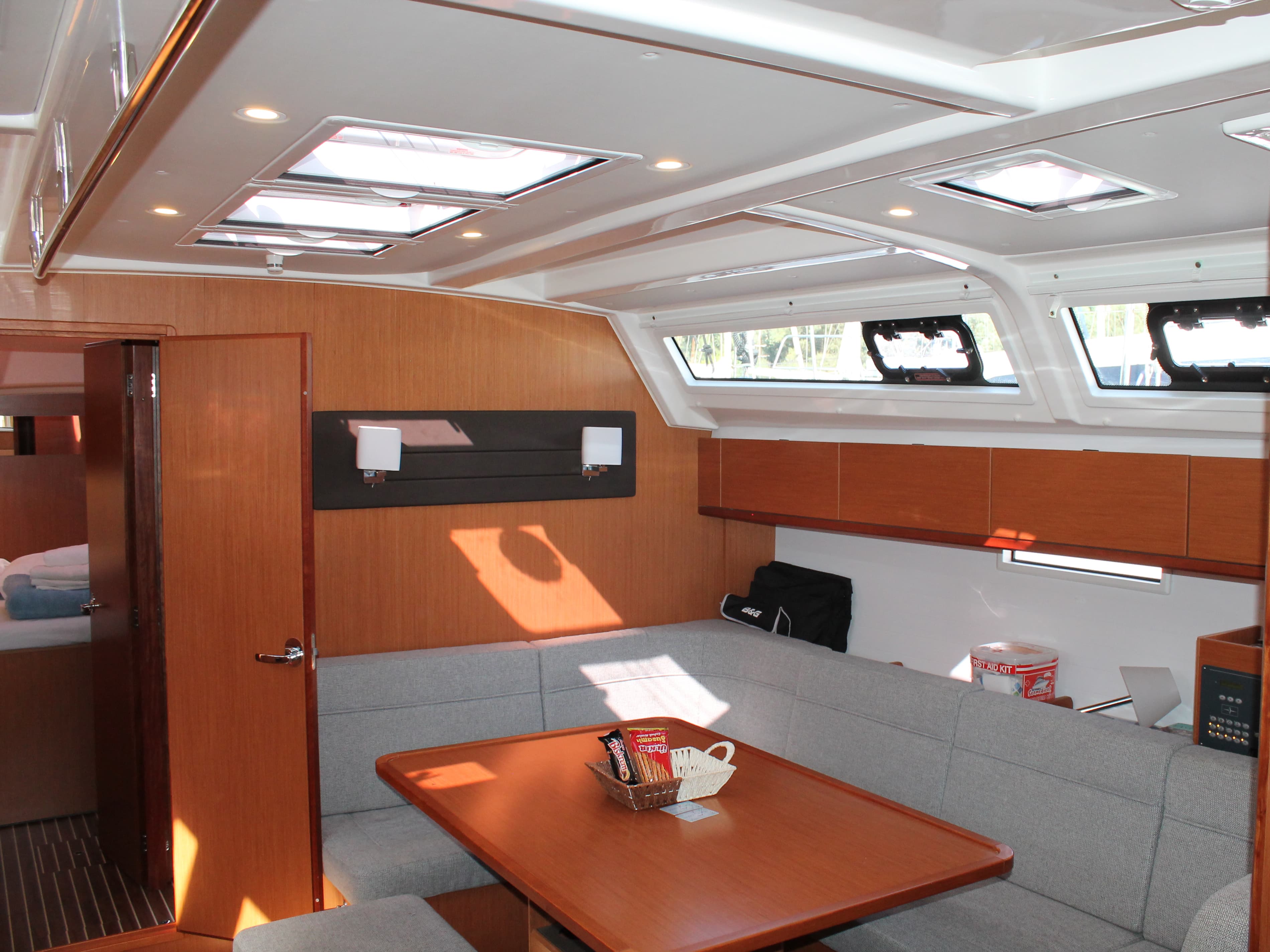 Boat interior