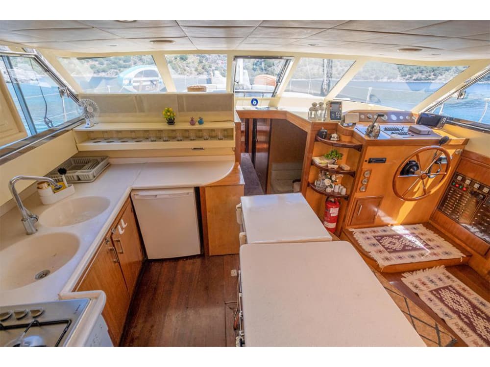 Boat interior