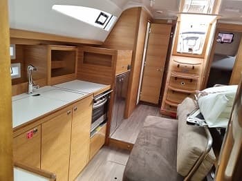 Boat interior