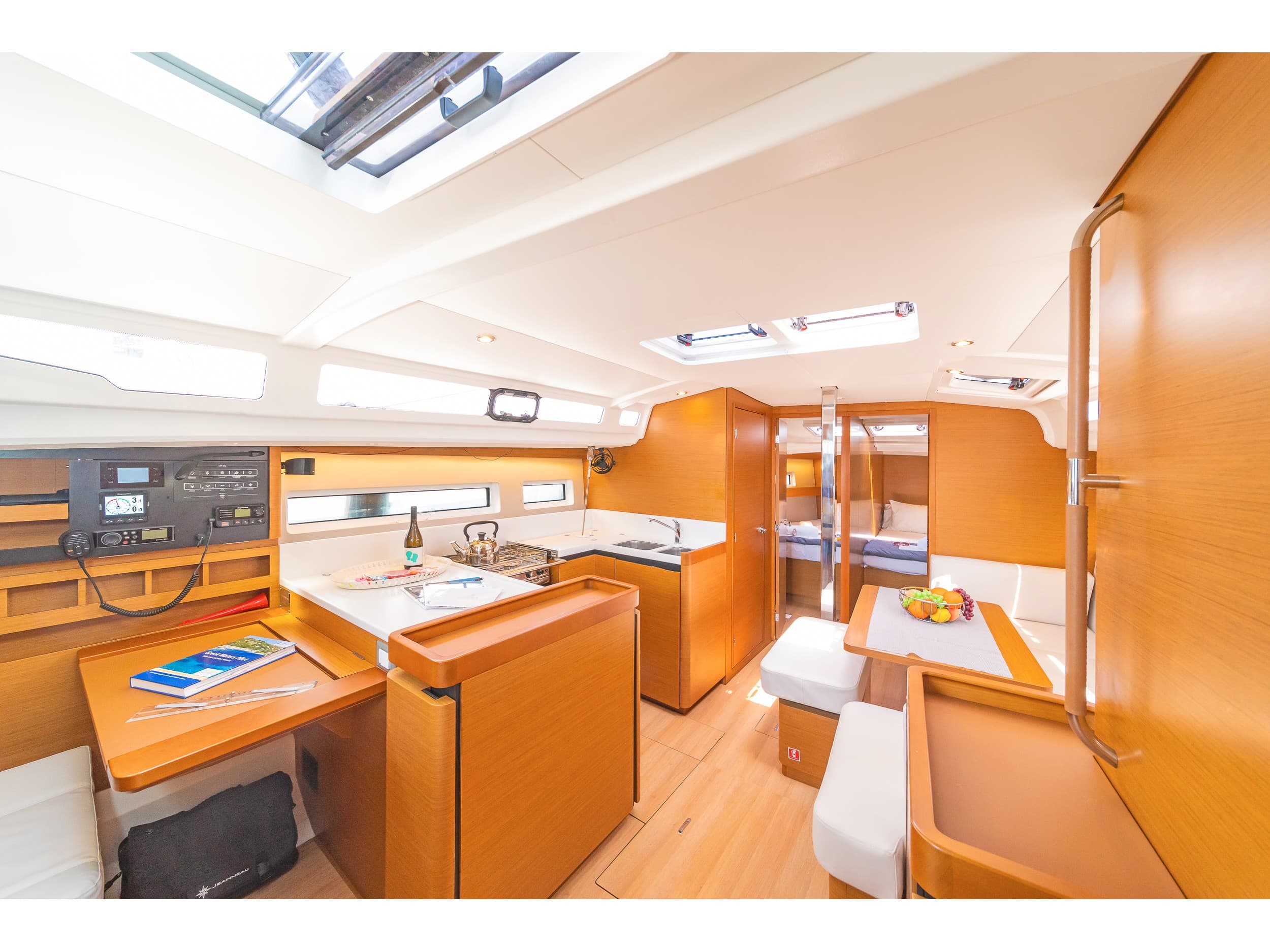 Boat interior