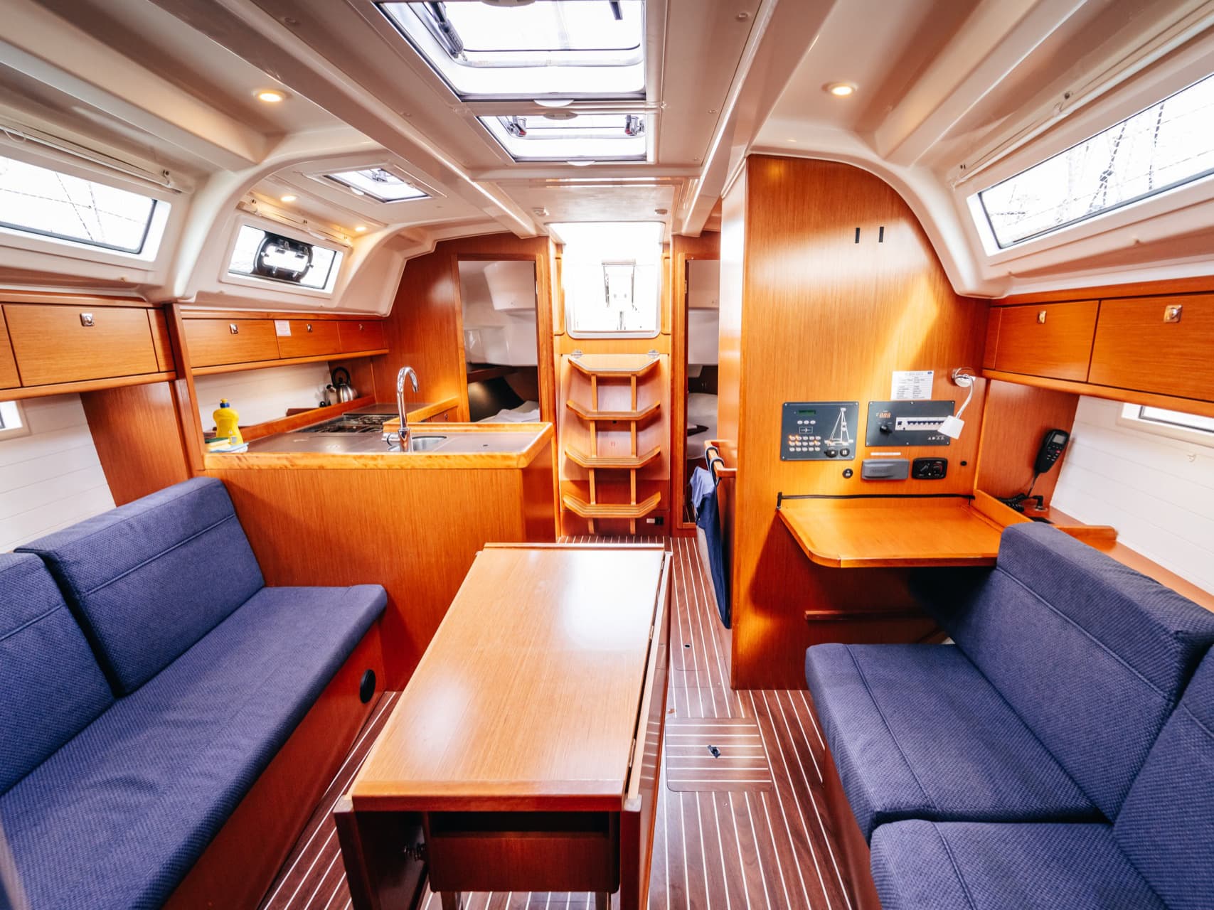 Boat interior