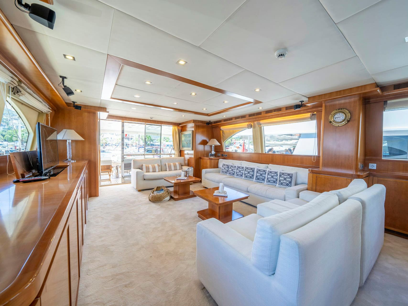 Boat interior