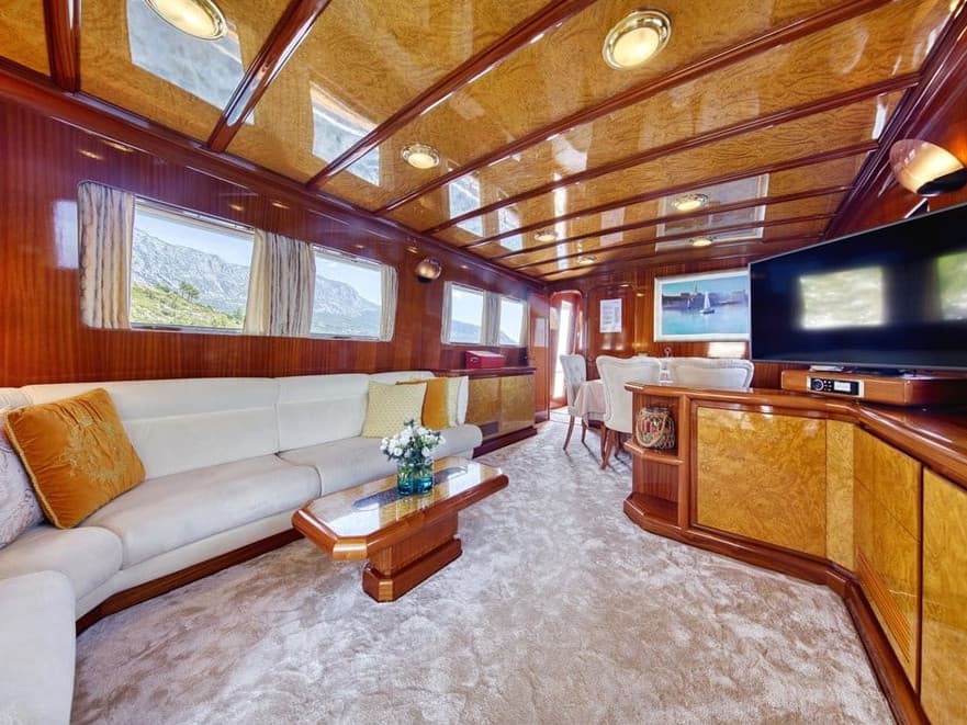Boat interior