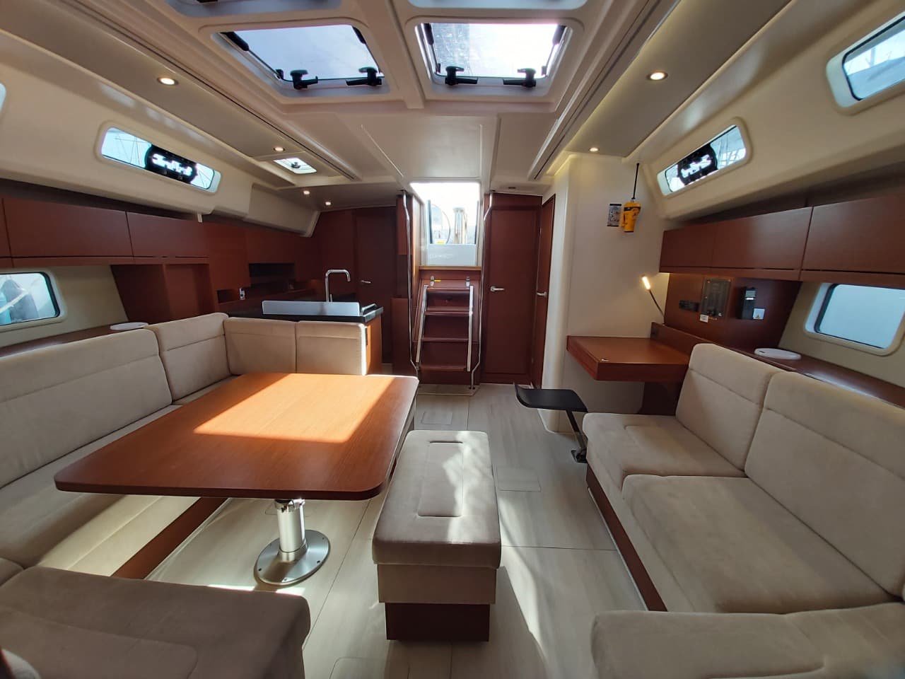Boat interior