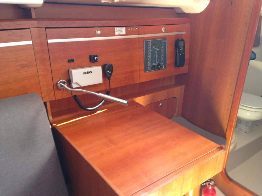 Boat interior