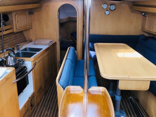 Boat interior