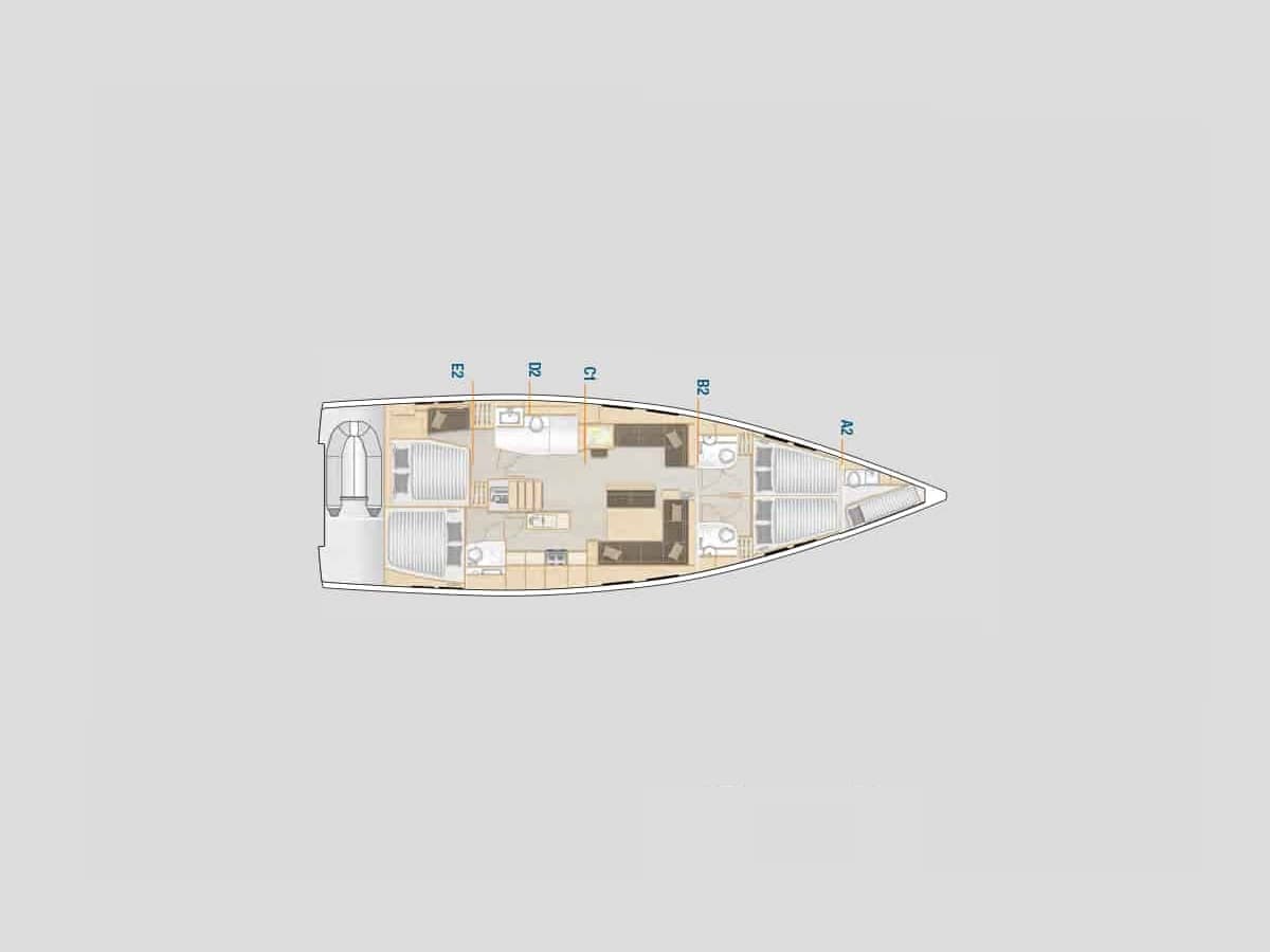 Hanse 548 - photo 16