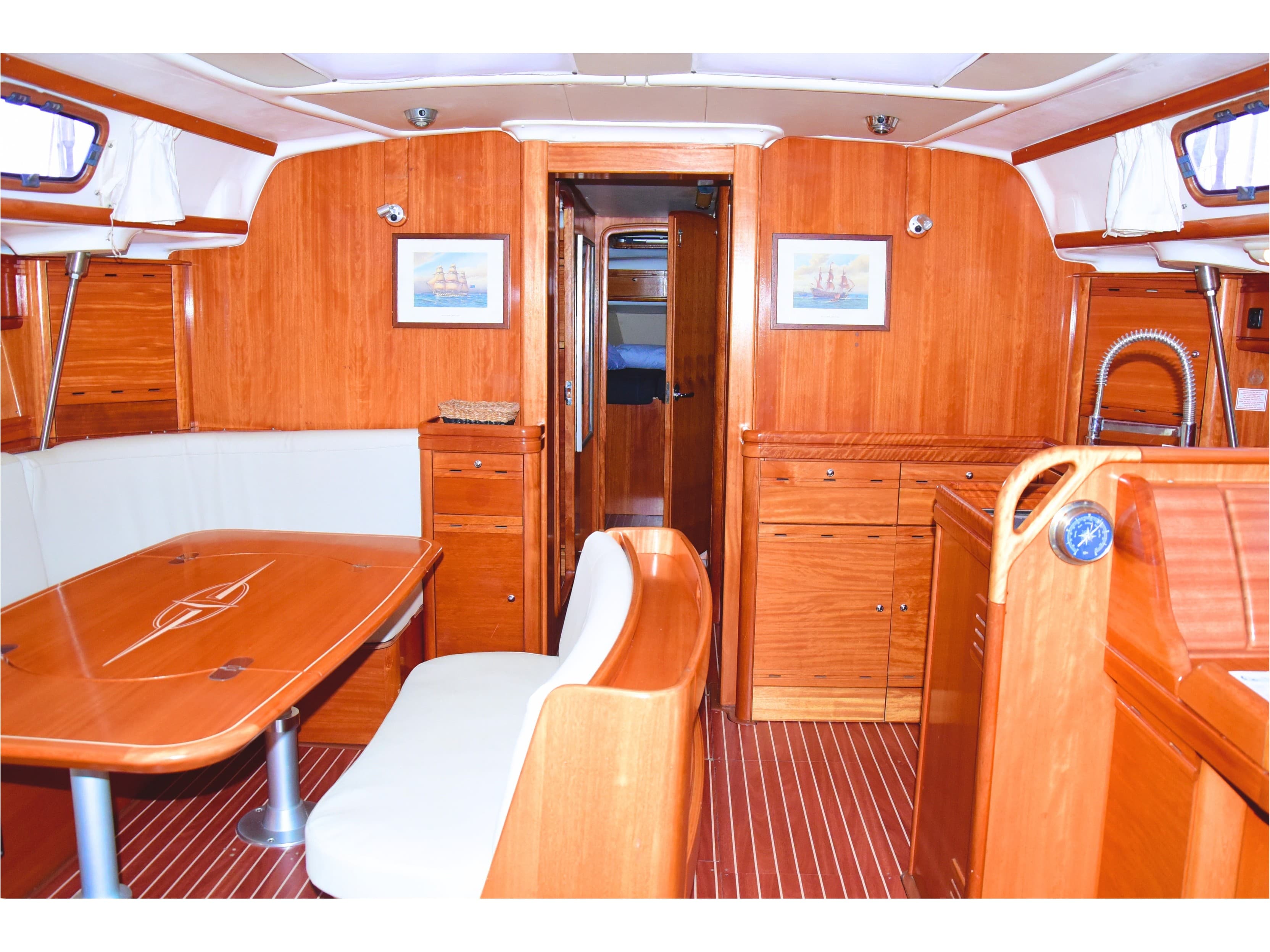 Boat interior