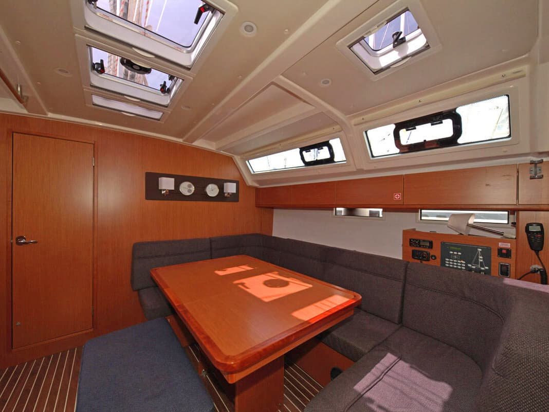 Boat interior