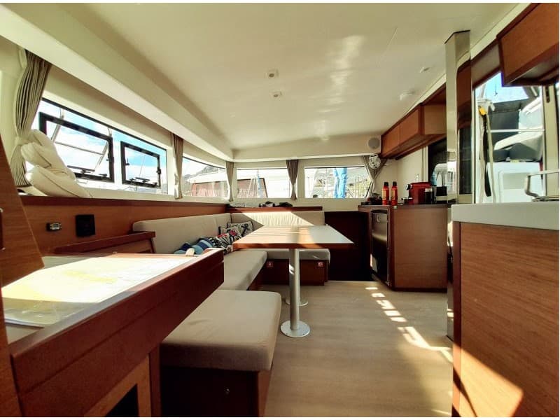 Boat interior