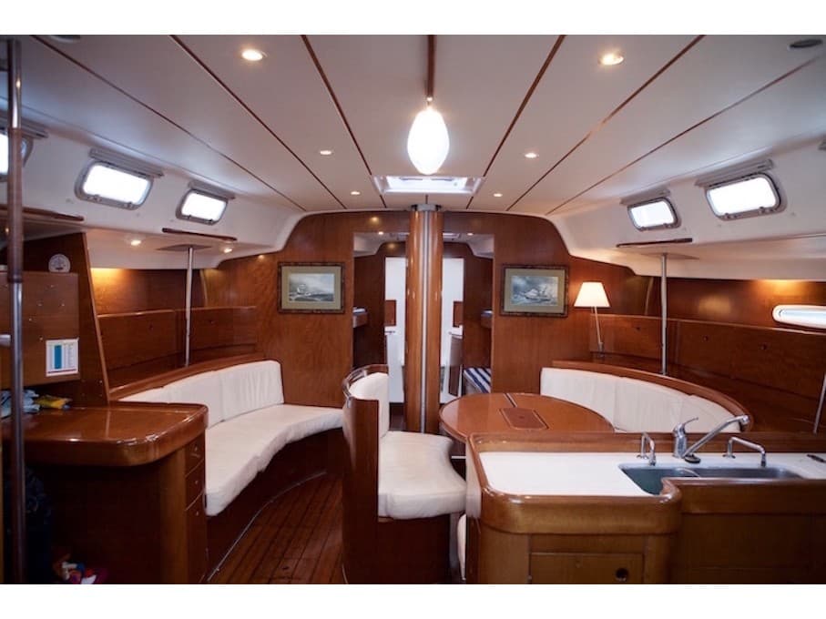 Boat interior