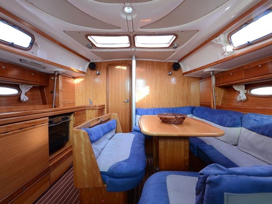 Boat interior