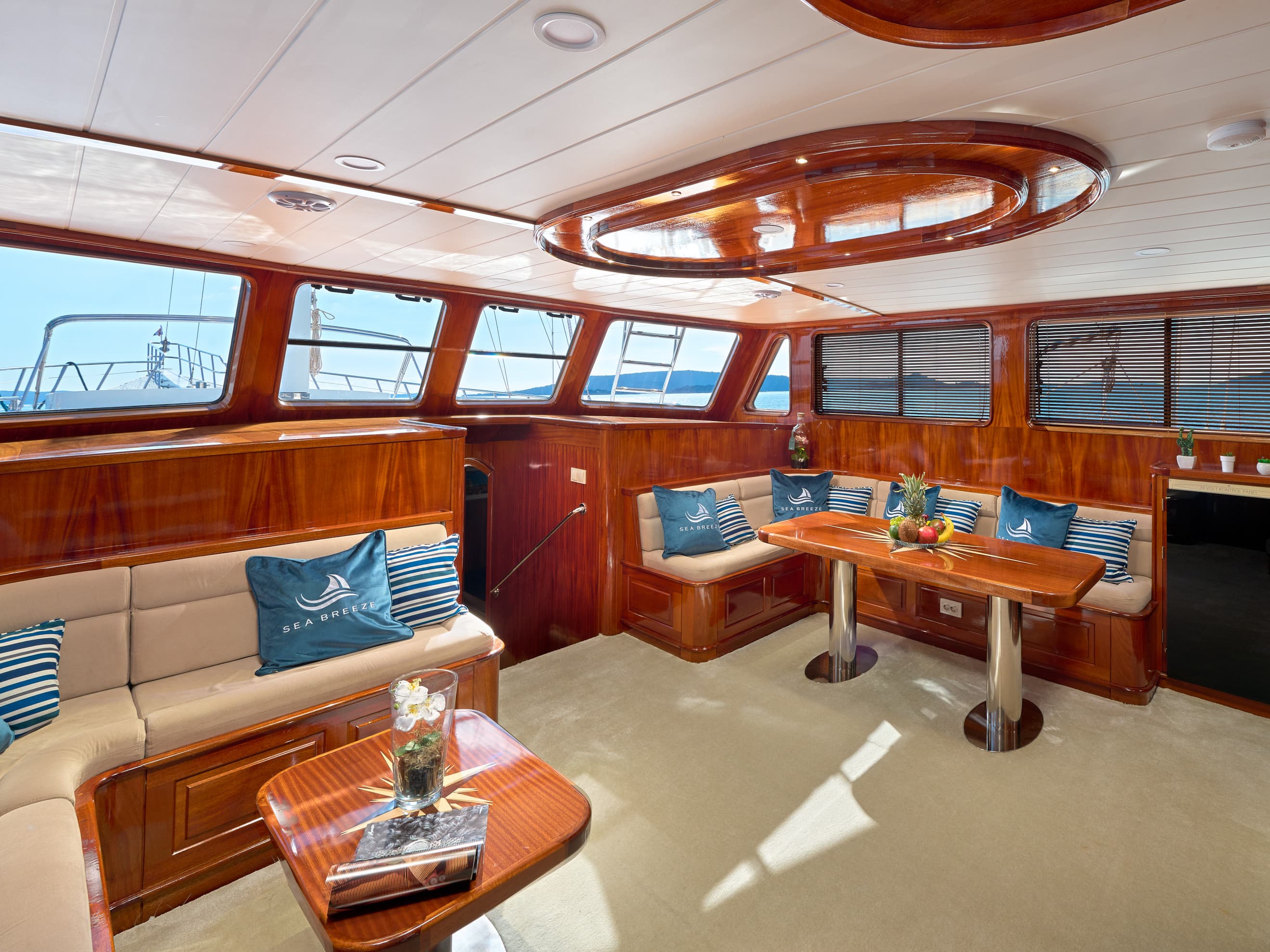 Boat interior