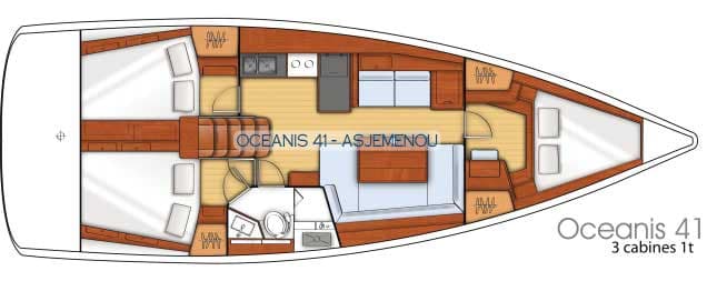 Oceanis 41 - photo 6
